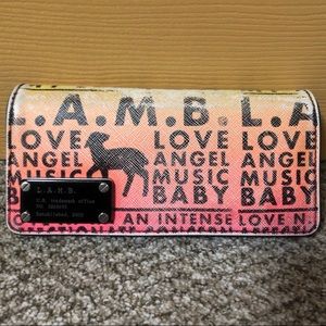 L.A.M.B. Gwen Stefani Rasta Wallet